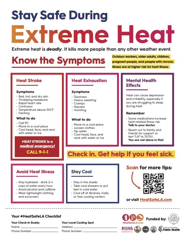 LARC Extreme Heat Campaign — Los Angeles Regional Collaborative